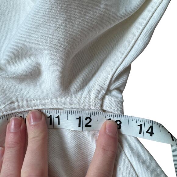 NEW Re/Done 70s Stovepipe Jeans Vintage White - Picture 12 of 12